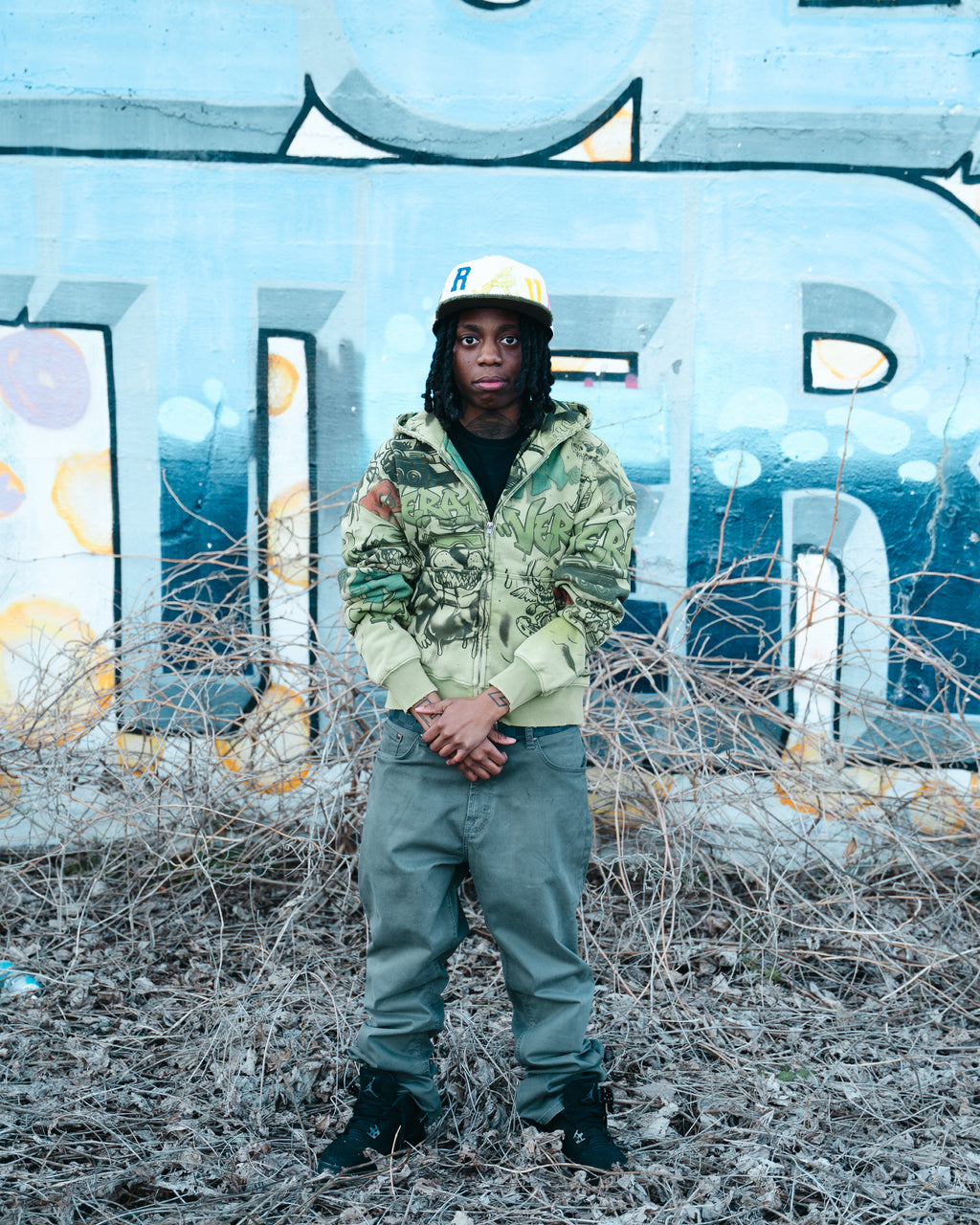 VANDALISM HOODIE (GREEN)