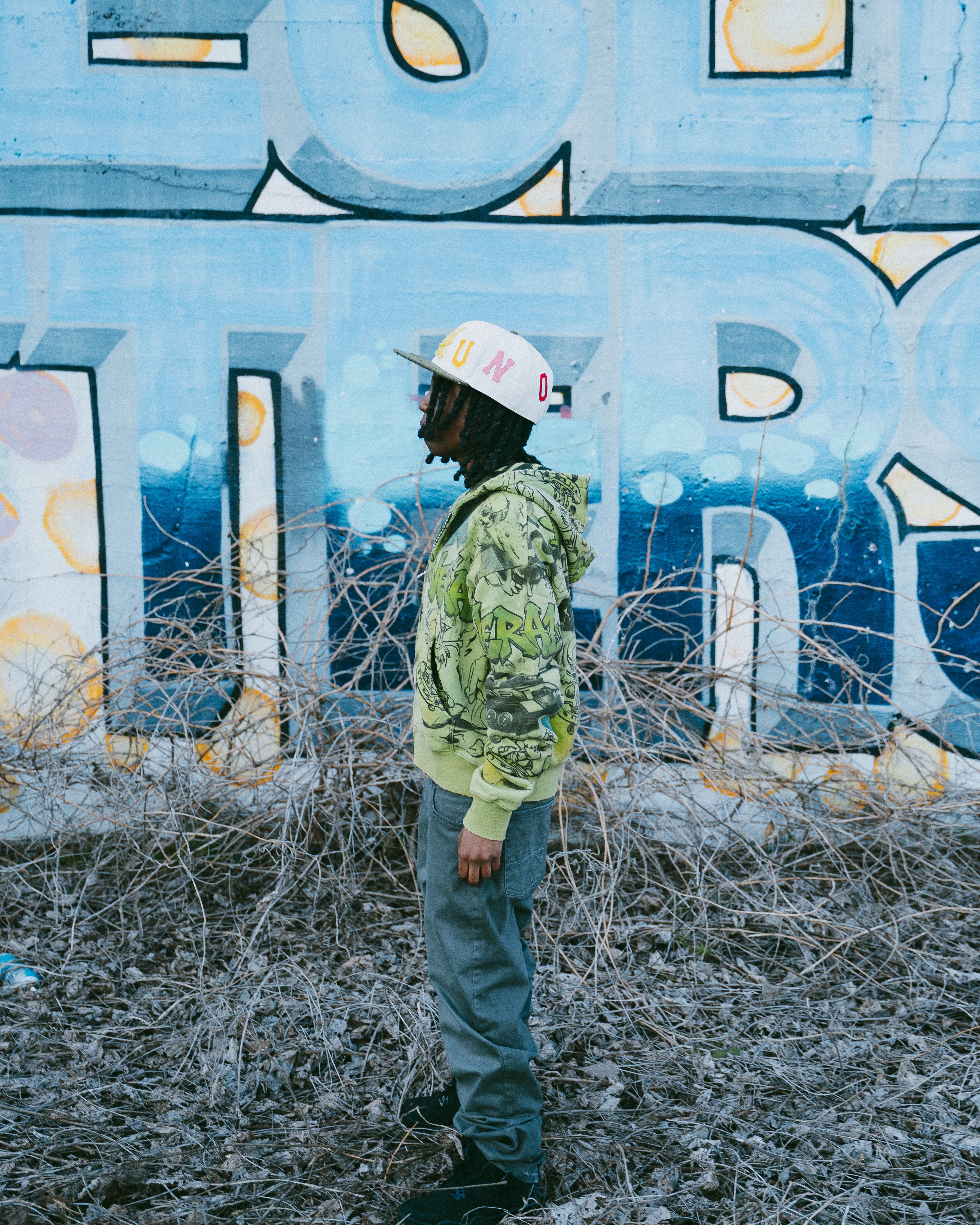 VANDALISM HOODIE (GREEN)